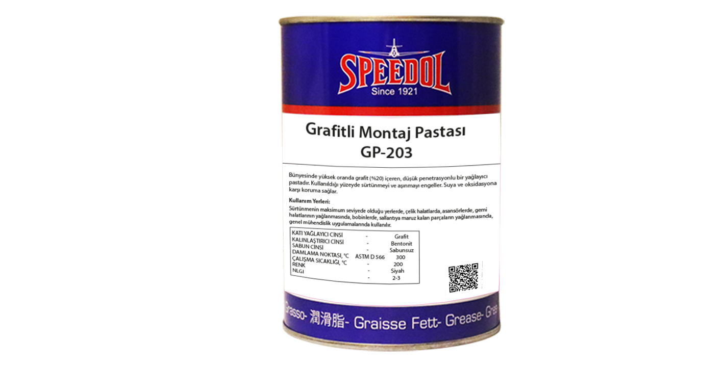 Grafitli Montaj Pastası GP-203